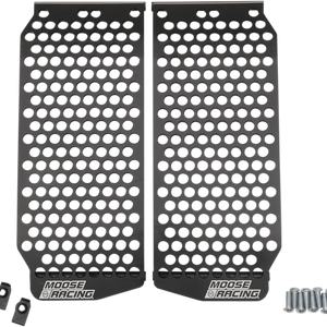 MOOSE OFFROAD Radiator Guards - Black - Yamaha 12-150