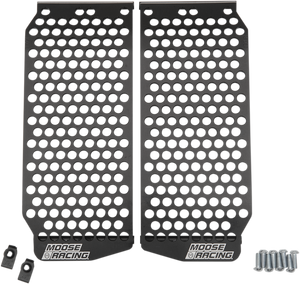 MOOSE OFFROAD Radiator Guards - Black - Yamaha 12-150