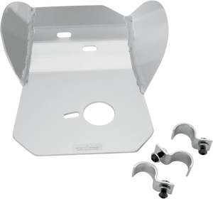 MOOSE OFFROAD Skid Plate - Silver - Kawasaki - KX '94-'04 228