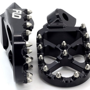 Pro Series Foot Pegs Black Cobra