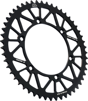 JT SPROCKETS Rear Sprocket - Black - 51 Tooth - Kawasaki JTA460.51BLK