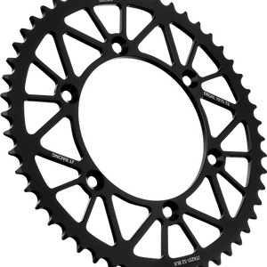 JT SPROCKETS Rear Sprocket - Black - 52 Tooth - Yamaha JTA251.52BLK