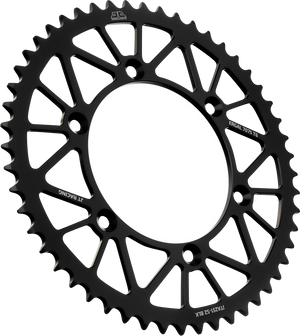 JT SPROCKETS Rear Sprocket - Black - 52 Tooth - Yamaha JTA251.52BLK