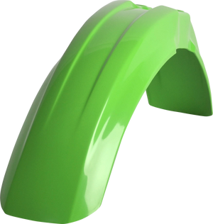 POLISPORT Front Fender - Green OEM '05 - Kawasaki - KX/KDX '91-'04 8596000009