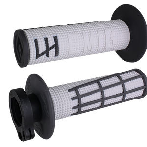 ODI EMIG 2.0 Lock-On Grips - White/Graphite H36E2WH