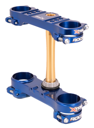 XTRIG Triple Clamp - 22 mm - Blue - Sherco 501350701101