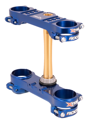 XTRIG Triple Clamp - 24 mm - Blue - Sherco 501350701201
