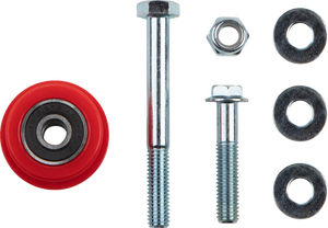 T.M. DESIGNWORKS Chain Roller - Red - Honda/Polaris/Yamaha PLR-211-RD