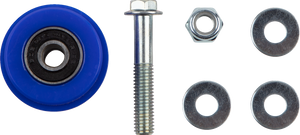 T.M. DESIGNWORKS Chain Roller - Kawasaki/Suzuki/Yamaha - Blue PLR-513-BU