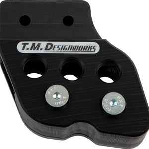 T.M. DESIGNWORKS Chain Guide - Black - Honda/Yamaha/Kawasaki/Suzuki RCG-007-BK