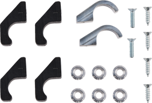 T.M. DESIGNWORKS Skid Plate - Black - Yamaha - Banshee 350 YAFP-BN350-BK