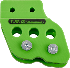 T.M. DESIGNWORKS Chain Guide - Green - Honda/Kawasaki/Suzuki/Yamaha RCG-002-GR