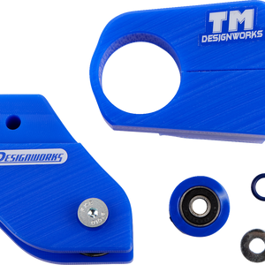 T.M. DESIGNWORKS Chain Guide/Slider - Yamaha - Blue YCP-YBW-BU