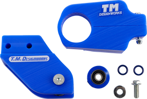 T.M. DESIGNWORKS Chain Guide/Slider - Yamaha - Blue YCP-YBW-BU