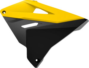 POLISPORT Radiator Cover - Restyle - Yellow/Black - Suzuki - RM/RMZ '01-'08 8423700001