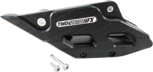 T.M. DESIGNWORKS Factory Edition Chain Guide With Replacement Wear Pad - Black - Gas Gas/Husqvarna/KTM RCG-KT5-BK