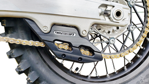 T.M. DESIGNWORKS Factory Edition Chain Guide With Replacement Wear Pad - Black - Gas Gas/Husqvarna/KTM RCG-KT5-BK