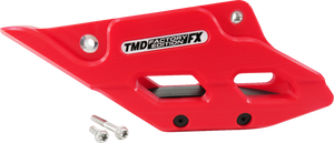 T.M. DESIGNWORKS Factory Edition Chain Guide With Replacement Wear Pad - Red - Gas Gas/Husqvarna/KTM RCG-KT5-RD