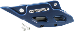 T.M. DESIGNWORKS Factory Edition Chain Guide With Replacement Wear Pad - Blue - Gas Gas/Husqvarna/KTM RCG-KT5-BL2