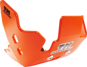 T.M. DESIGNWORKS Skid Plate - Orange - Gas Gas | Husqvarna | KTM KHLG-258-OR