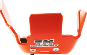T.M. DESIGNWORKS Skid Plate - Orange - Gas Gas | Husqvarna | KTM KHLG-258-OR