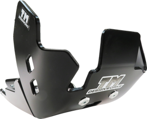 T.M. DESIGNWORKS Skid Plate - Black - Gas Gas | Husqvarna | KTM KHLG-258-BK