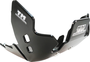 T.M. DESIGNWORKS Skid Plate - Black - Gas Gas | Husqvarna | KTM KTMC-258-BK