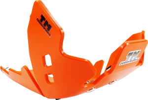 T.M. DESIGNWORKS Skid Plate - Orange - Gas Gas | Husqvarna | KTM KTMC-258-OR