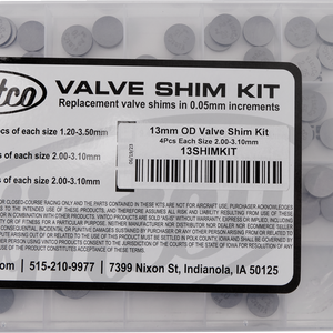 VINTCO Shim Kit - 13.00 mm - 2.00 mm-3.10 mm 13SHIMKIT