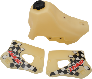 IMS PRODUCTS INC. Large-Capacity Gas Tank - Natural - Kawasaki - 3.4 Gallon 113128-N2