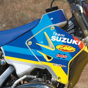 IMS PRODUCTS INC. Large-Capacity Gas Tank - Natural - Suzuki - 3.4 Gallon 115524-N2