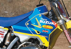 IMS PRODUCTS INC. Large-Capacity Gas Tank - Natural - Suzuki - 3.4 Gallon 115524-N2