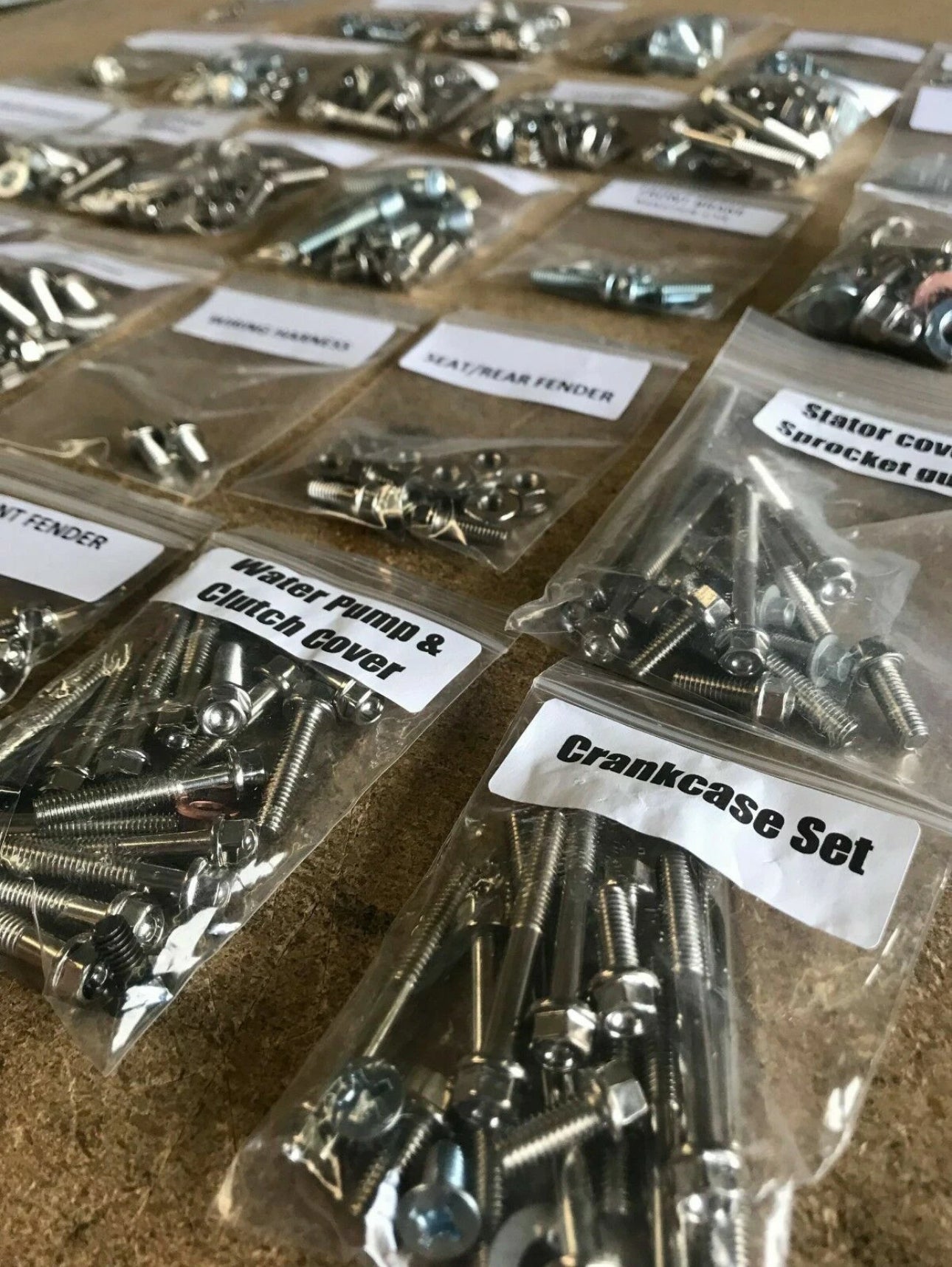 Specbolt Restoration Bolt Kit For Honda CR500 Fasteners Nickel Wurks CR 500