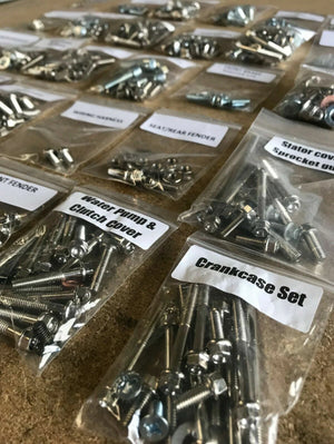 Specbolt Restoration Bolt Kit For Honda CR500 Fasteners Nickel Wurks CR 500