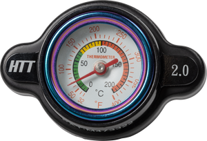 MOOSE OFFROAD Radiator Cap with Temperature Gauge - 1.8 Bar I15-6202B