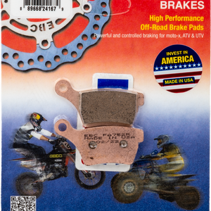 Brake Pads Fa752r Sintered R Series