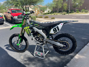 Kawasaki KX125 Conversion Kit: 2011-2015 KX450f KX250f Chassis