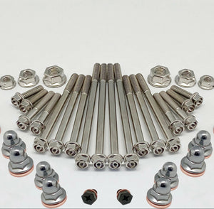 KX250 Engine Rebuild Bolt Kit for Kawasaki KX 250 Specbolt Nickel Wurks Ti Look