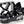 Pro Series Foot Pegs Black Cobra