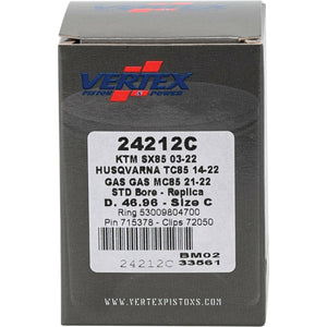 Piston Kit Cast 46.96/Std Husq/Ktm