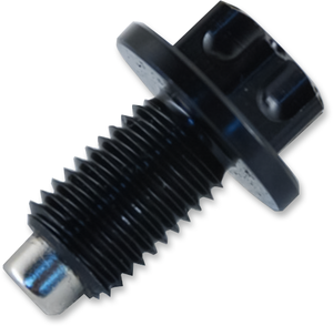 PSR Magnetic Drain Plug - M8 x 1.50 x 17 mm - Black - Kawasaki | Suzuki 00-01943-22
