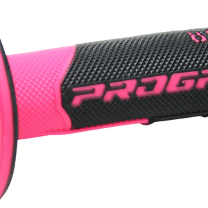PRO GRIP 801 Hybrid Duo-Density Cross Grips - Fluorescent Pink/Black PA080100FX02