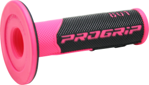 PRO GRIP 801 Hybrid Duo-Density Cross Grips - Fluorescent Pink/Black PA080100FX02