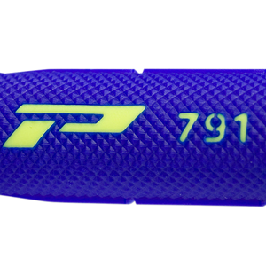 PRO GRIP Triple Density 791 Grips - Fluorescent Yellow/Blue PA079100GIBL