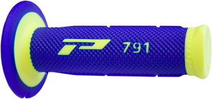PRO GRIP Triple Density 791 Grips - Fluorescent Yellow/Blue PA079100GIBL