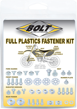 BOLT Body Work Fastener Kit - '00-'07 Honda CR HON-0007124