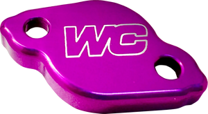 WORKS CONNECTION Rear Brake Cap - Purple - Kawasaki 21-P701
