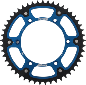 SUPERSPROX Stealth Rear Sprocket - 49 Tooth - Blue - Yamaha RST-245-49-BLU