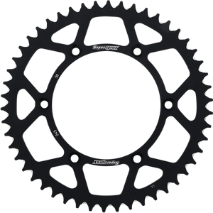 SUPERSPROX Rear Sprocket - Black - Yamaha - 50 Tooth RAL-245-50-BLK