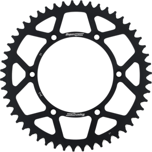 SUPERSPROX Rear Sprocket - Black - Yamaha - 51 Tooth RAL-245-51-BLK